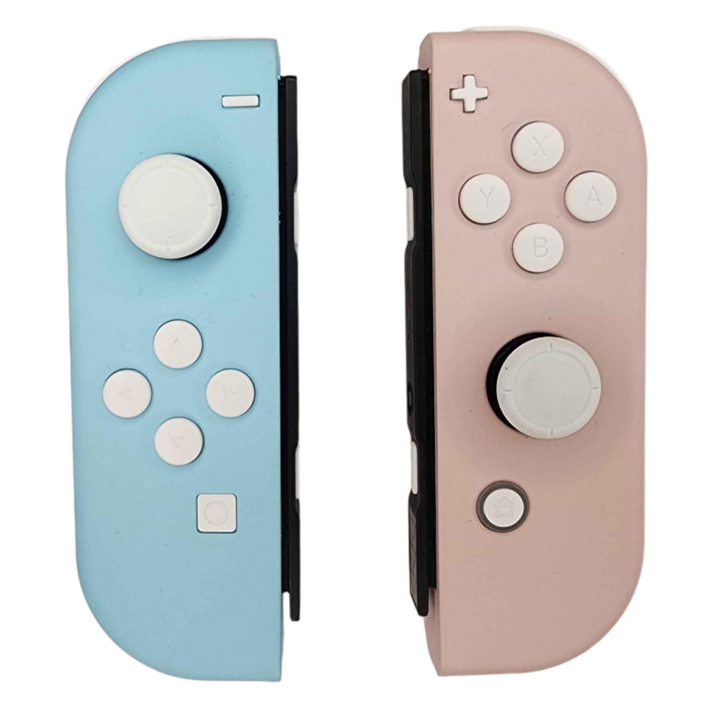 Custom Nintendo Switch Joy-Cons - Trans Flag Themed