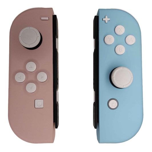 Custom Nintendo Switch Joy-Cons - Trans Flag Themed