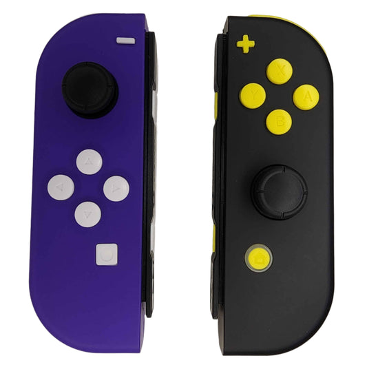 Custom Nintendo Switch Joy-Cons - Nonbinary Flag Themed