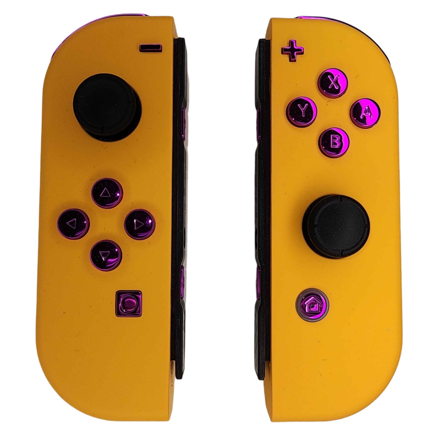 Custom Nintendo Switch Joy-Cons - Intersex Flag Themed