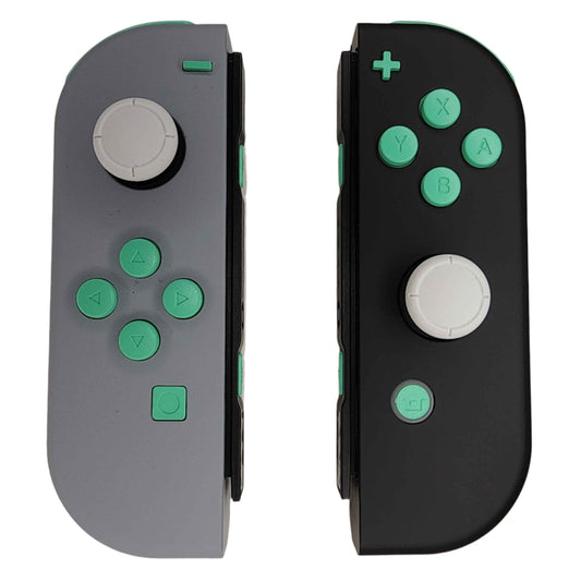Custom Nintendo Switch Joy-Cons - Agender Flag Themed