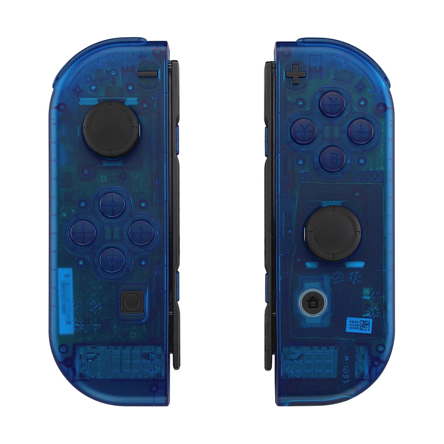 Nintendo Switch Joy-Con Shells - Clear and Translucent  (Buttons not included)