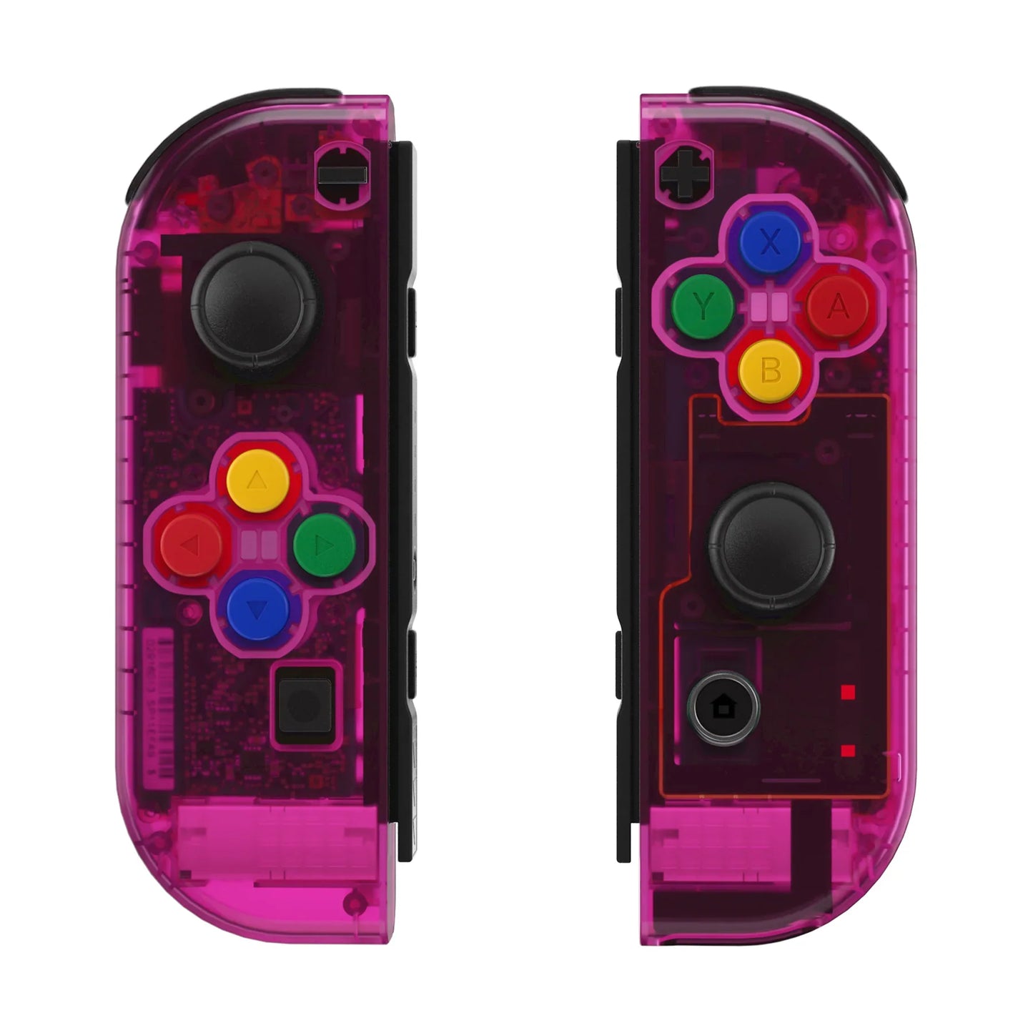 Nintendo Switch Joy-Con Shells - Clear and Translucent  (Buttons not included)