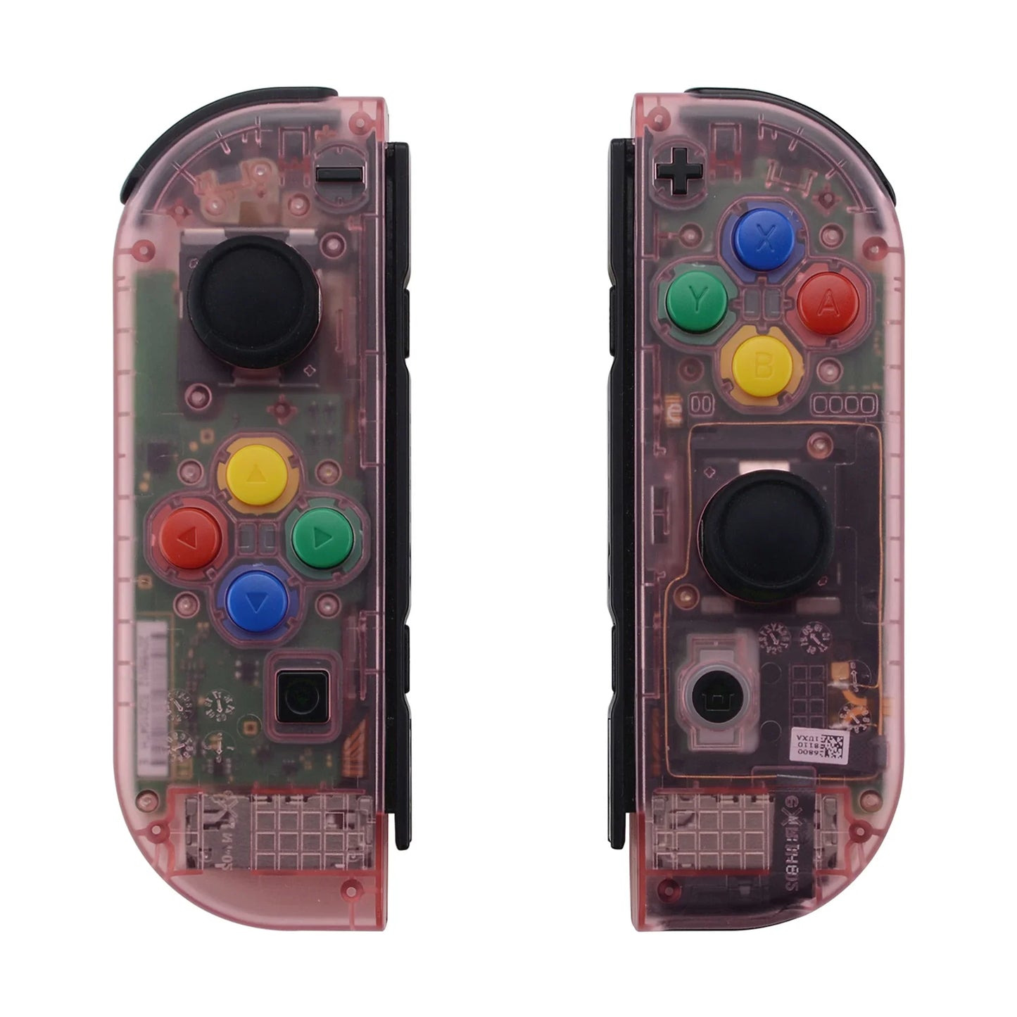 Nintendo Switch Joy-Con Shells - Clear and Translucent  (Buttons not included)