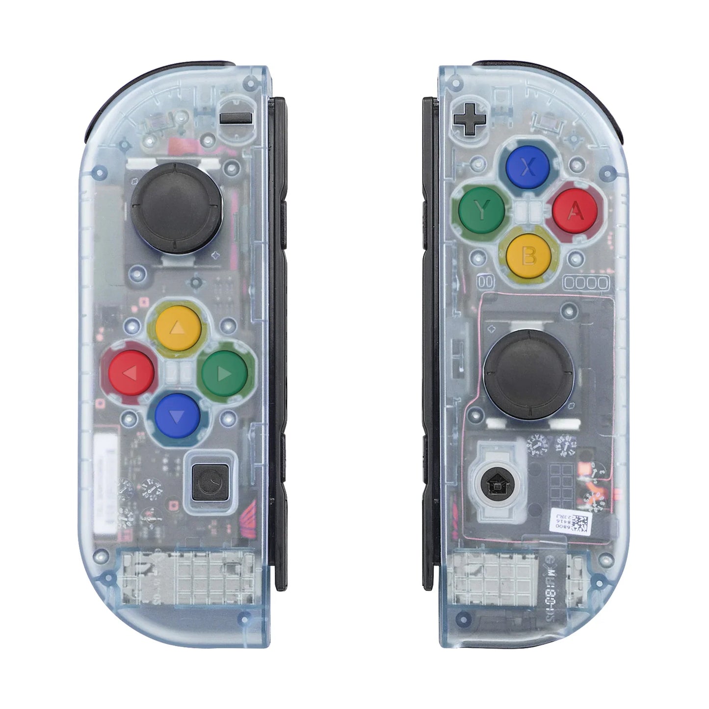 Nintendo Switch Joy-Con Shells - Clear and Translucent  (Buttons not included)