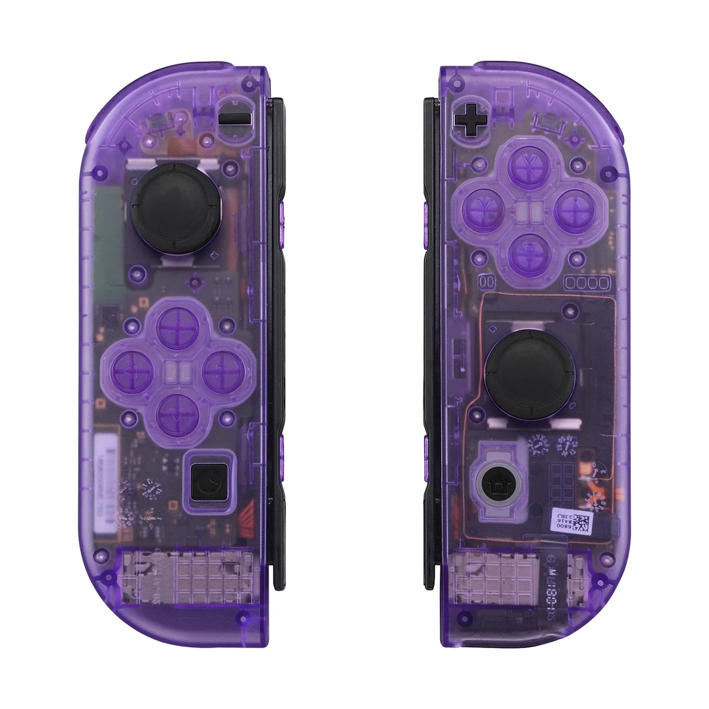 Nintendo Switch Joy-Con Shells - Clear and Translucent  (Buttons not included)