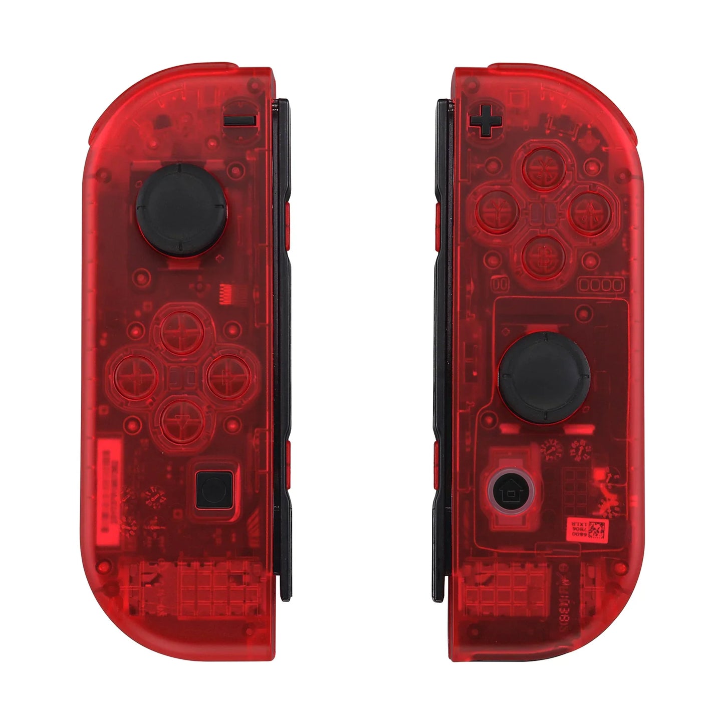 Nintendo Switch Joy-Con Shells - Clear and Translucent  (Buttons not included)