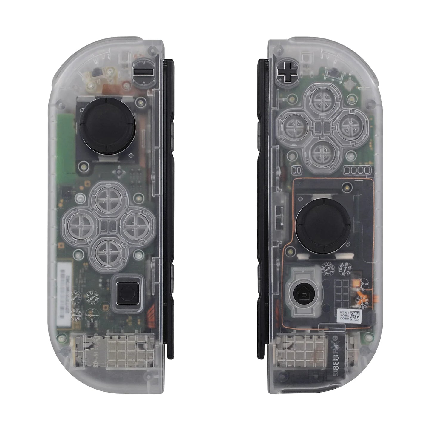 Nintendo Switch Joy-Con Shells - Clear and Translucent  (Buttons not included)