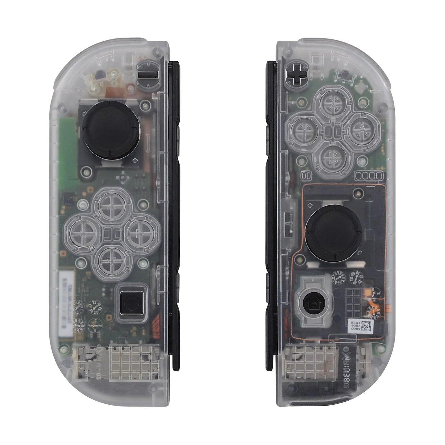 Nintendo Switch Joy-Con Shells - Clear and Translucent  (Buttons not included)