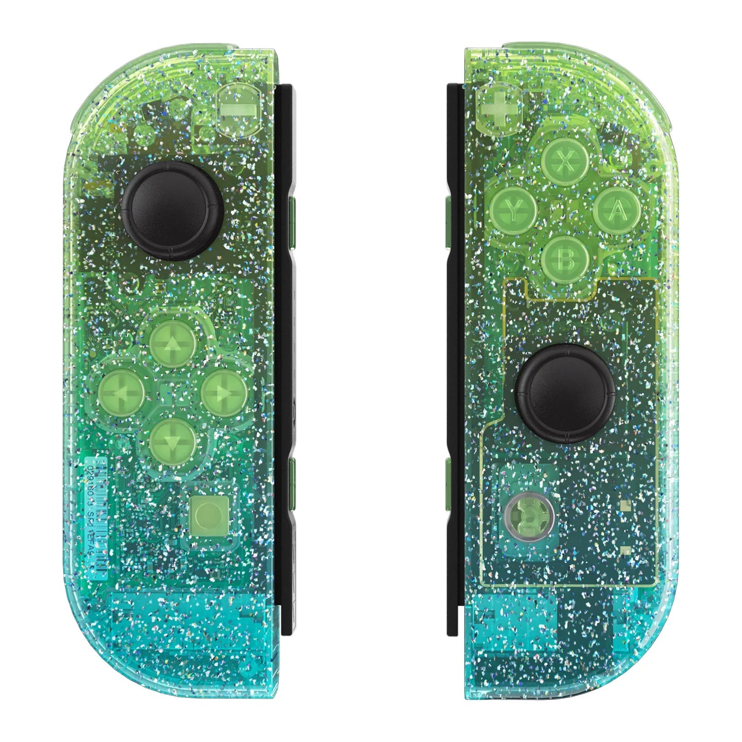 Nintendo Switch Joy-Con Shells - Clear and Translucent  (Buttons not included)