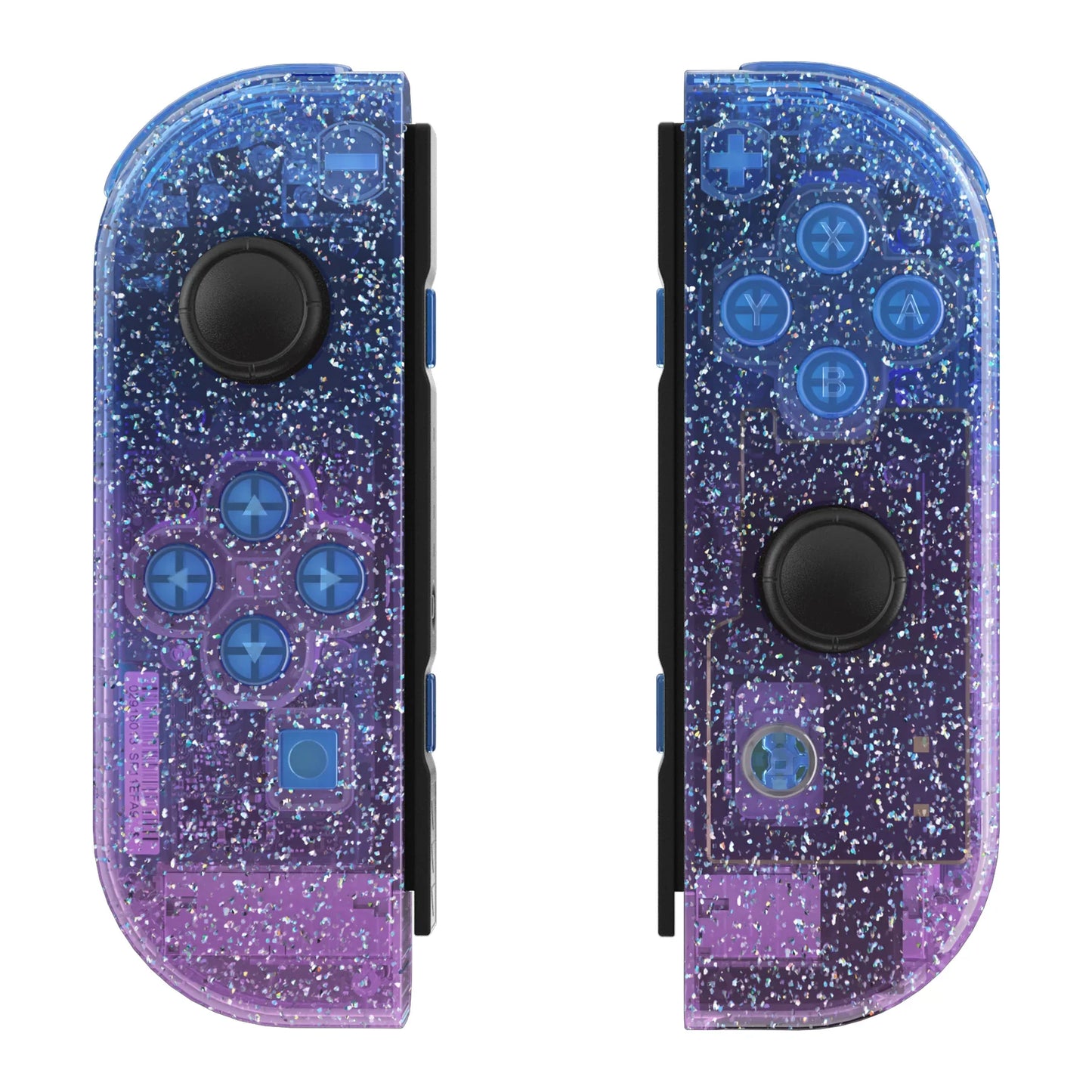 Nintendo Switch Joy-Con Shells - Clear and Translucent  (Buttons not included)