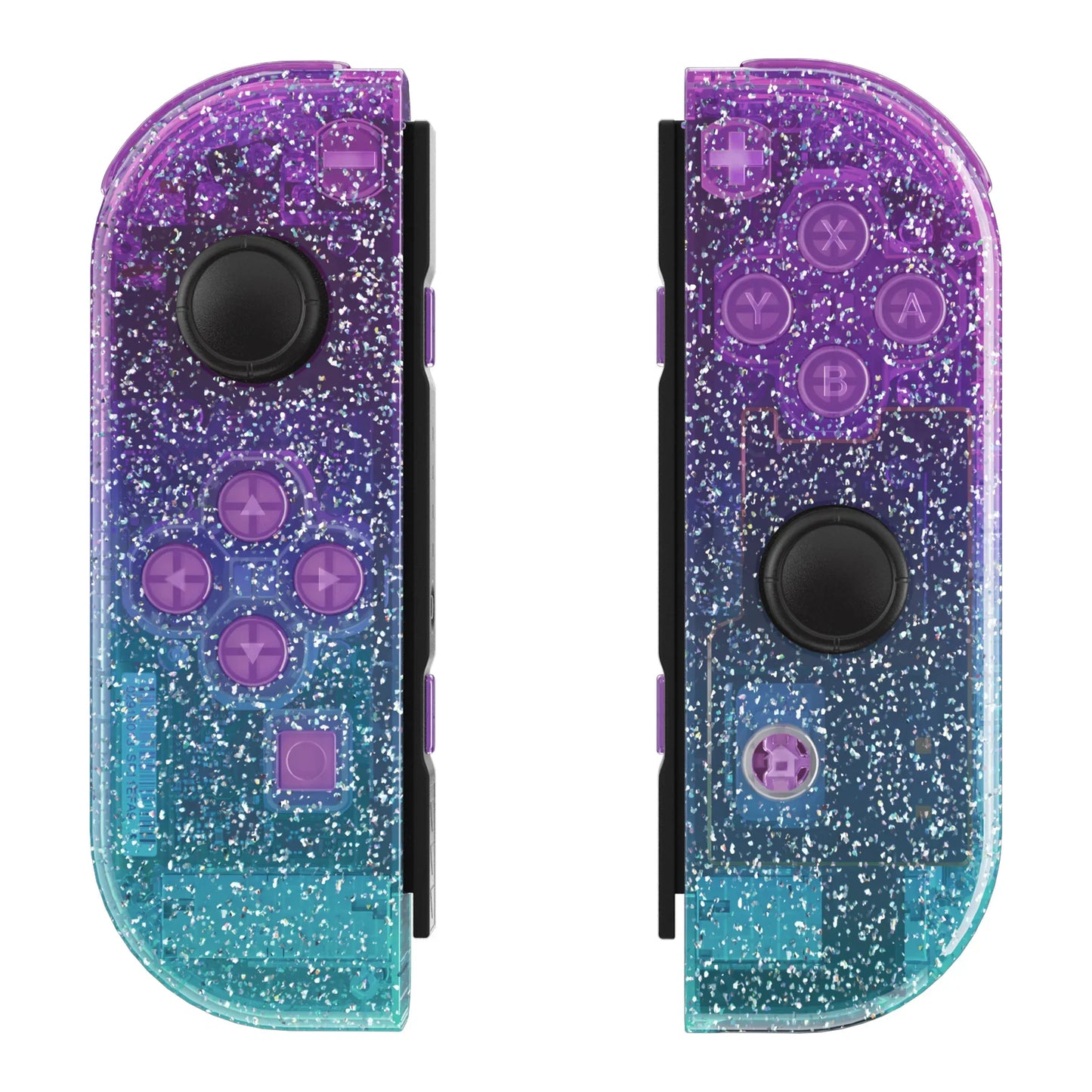 Nintendo Switch Joy-Con Shells - Clear and Translucent  (Buttons not included)